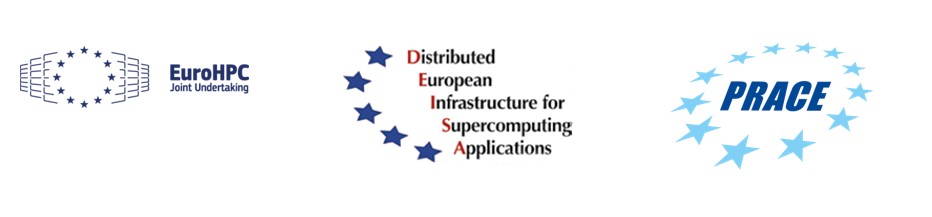 Logos European HPC projects