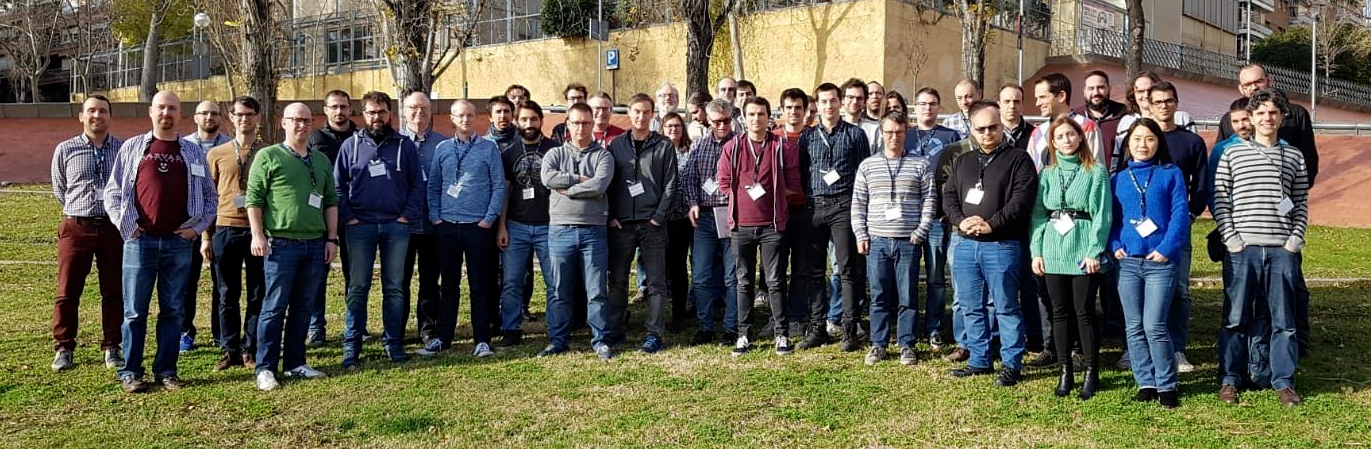  Group picture from 5th EasyBuild User Meeting in Barcelona (Jan'20).