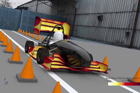 Simulation Race Car UGent Racing