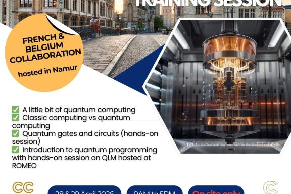 Flyer Quantum computing training