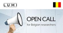 LUMI Open call Belgian researchers 22/09/2023