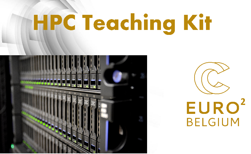 HPC teaching kit by EuroCC belgium